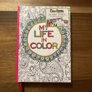 My Life In Color Coloring Journal by CR Gibson
